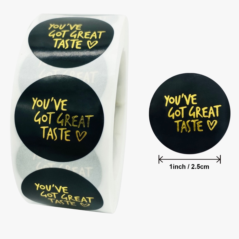 500 Thank You Stickers